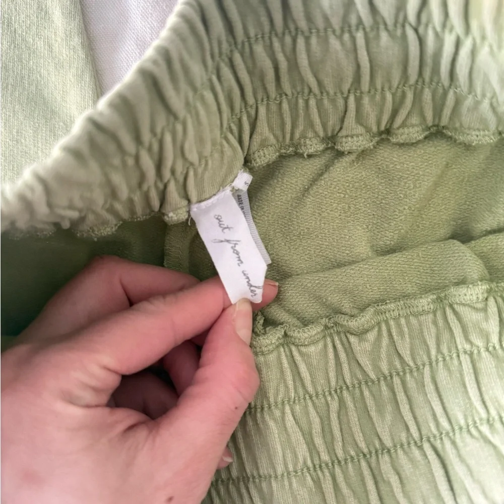 Out From Under Sage Green Sweatpants Small Petite - Picture 4 of 5